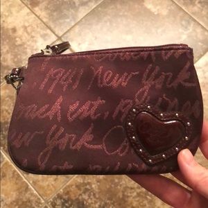 Coach wristlet